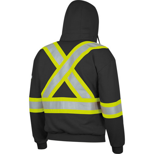 Pioneer V2570470-S 337SF Capuche &agrave; fermeture &eacute;clair ignifug&eacute;e, Hommes, Petit, Noir, 22 cal/cm²