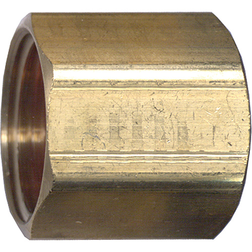 Fairview Fittings 198D Pipe Coupling, Brass, 1/2"