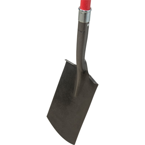 Aurora Tools NJ143 Heavy-Duty Shovels, Fibreglass, Carbon Steel Blade, D-Grip Handle, 30-1/2" Long