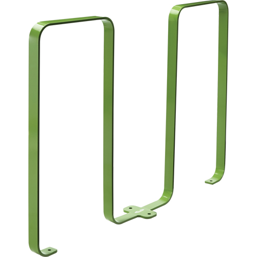 Frost 2080-GREEN The Linguini Bike Racks, Steel, 5 Bike Capacity