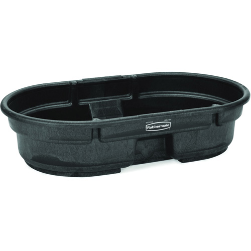 Rubbermaid FG424300BLA R&eacute;servoir de stockage, 40" p x 51,6" la x 12" h, Capacit&eacute; 400 lb, Noir