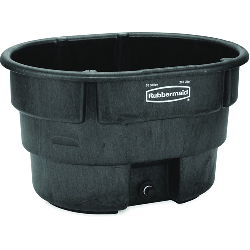 RUBBERMAID Stock Tank NJ221 (FG424400BLA) Shop Plastic Bulk Container