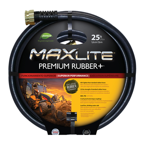 Swan CELSGC58025 Boyaux pour usage commercial, Caoutchouc, 5/8" dia x 25'