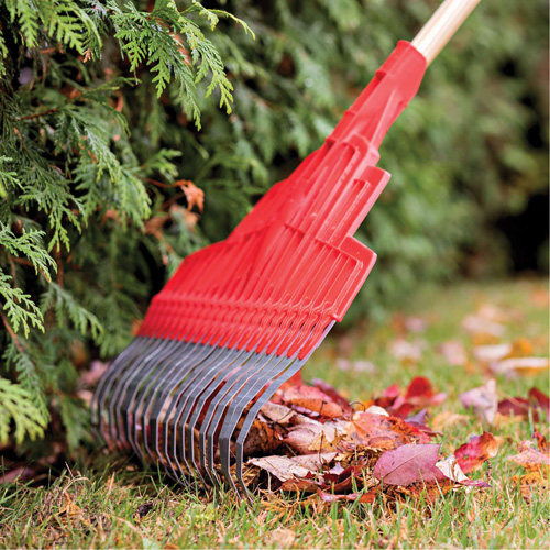 Garant GLR20SPC Multi-Purpose Lawn Rake, 20" Blade, 20 Tines, Hardwood Handle, Steel Blade