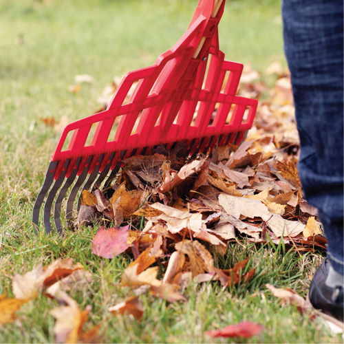 Garant GLR20SPC Multi-Purpose Lawn Rake, 20" Blade, 20 Tines, Hardwood Handle, Steel Blade