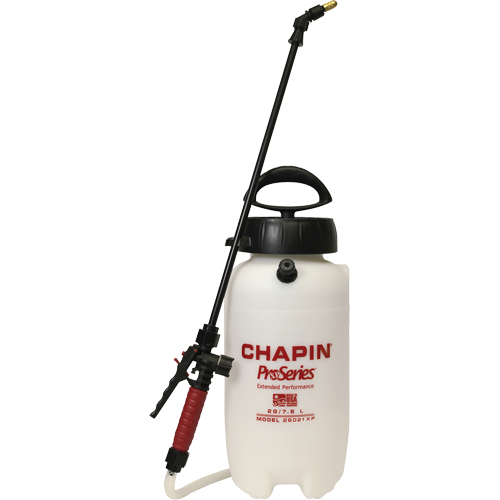 Chapin 26021XP Pulv&eacute;risateur &agrave; main de s&eacute;rie XP Pro, 2 gal. (7,6 L), Plastique, Lance de 20"
