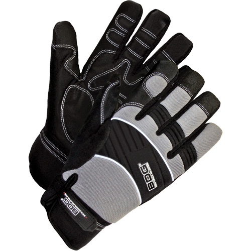 Bob Dale Gloves 20-1-10008-L Gants de performance liquide doubl&eacute;s X-Site, Paume Synth&eacute;tique, Taille Grand