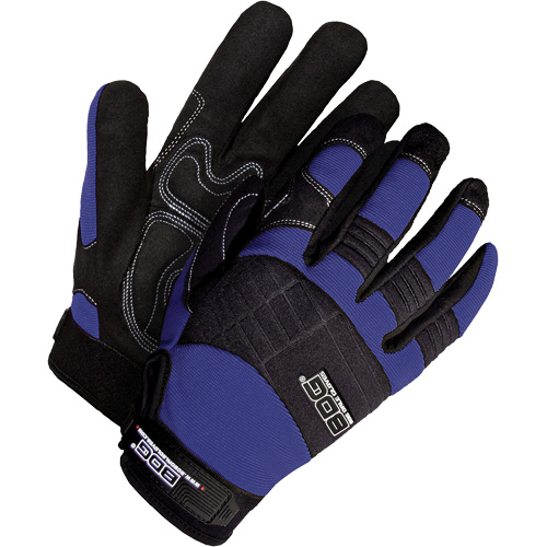 Bob Dale Gloves 20-1-10605N-X2L Gants pour m&eacute;canicien X- Site avec paume coussin&eacute;e, Paume Synth&eacute;tique, Taille 2T-Grand