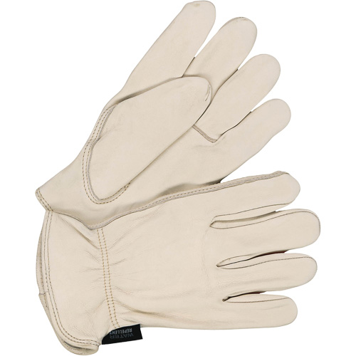 Bob Dale Gloves 20-1-288-M Gants de conducteur classiques hydrofug&eacute;s, Moyen, Paume en Cuir fleur de vache