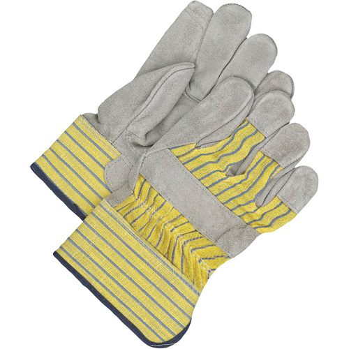 Bob Dale Gloves 30-1-105 Classic Fitter Gloves with Double Palm, One Size, Split Cowhide Palm, Fleece Inner Lining