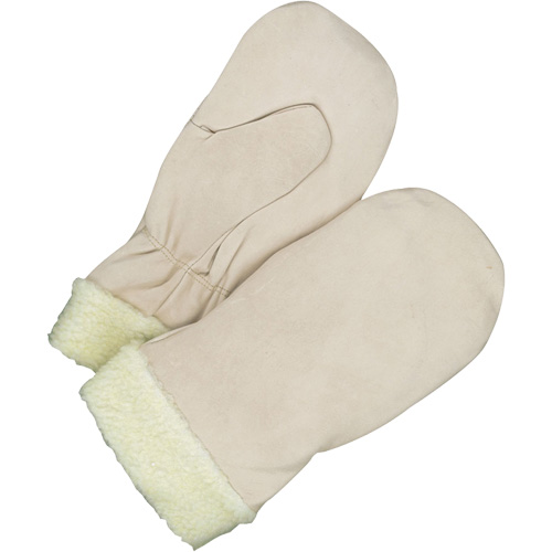 Bob Dale Gloves 50-9-803PL Classic Lined Grain Cowhide Mitt, Size One Size, Mitt