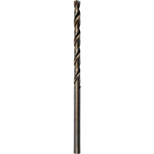 Irwin 3016008 Foret court &agrave; usage intensif, Acier rapide au cobalt, 1/8", 2-3/4" lo, 1-5/8" Cannelure, 135° Angle