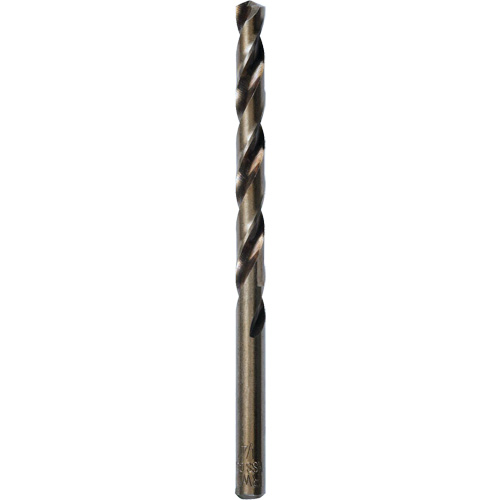 Irwin 3016016 Heavy-Duty Jobber Drill Bit, High Speed Cobalt, 1/4", 4" L, 3" Flute, 135° Point Angle
