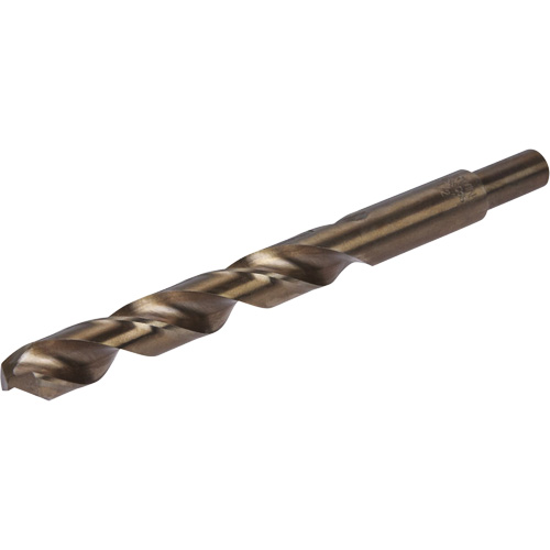 Irwin 3016032 Heavy-Duty Jobber Drill Bit, High Speed Cobalt, 1/2", 6" L, 1-1/2" Flute, 135° Point Angle