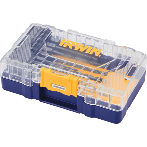 Irwin 4935643 Jobber Length Drill Bit Set, 12 Pieces, High Speed Steel
