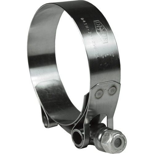 Dixon Group STBC450 T-Bolt Clamp, Min Dia. 4.266", Max Dia. 4.562"
