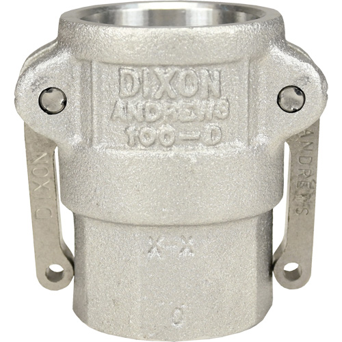 Dixon Group 100-D-AL Coupleur &agrave; came et cannelure, Aluminium, Type D, 1", 250 PSI