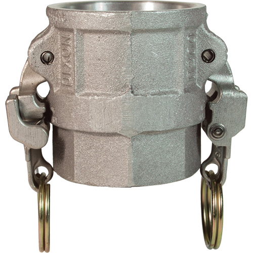 Dixon Group AD200EZ EZ Boss-Lock Cam & Groove Coupler, Aluminum, Type D, 2", Female NPT, 250 PSI