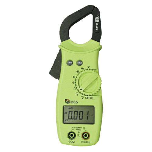 TPI 87265 Multim&egrave;tre num&eacute;rique &agrave; pince, Tension c.a./c.c., Courant c.a./c.c.
