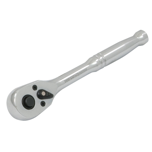 Dynamic Tools D001301 Quick-Release Ratchet Wrench, 1/4" Drive, Plain Handle
