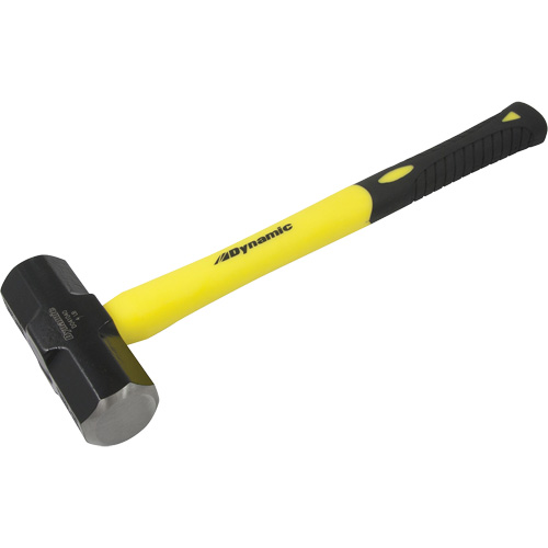 DYNAMIC TOOLS Sledge Hammer, 8 lbs., 351/2", Fibreglass Handle NJH804