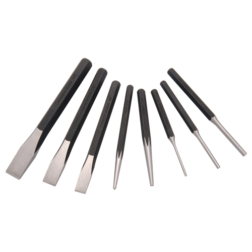 Dynamic Tools D058202 Punch and Chisel Set, 8 Pieces