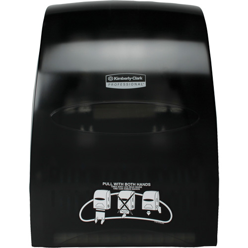 Kimberly-Clark 09996 Distributeur de serviettes en rouleaux durs Sanitouch, Manuel, 12,63" la x 10,2" p x 16,13" h