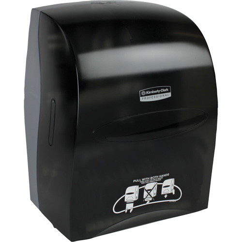 Kimberly-Clark 09996 Distributeur de serviettes en rouleaux durs Sanitouch, Manuel, 12,63" la x 10,2" p x 16,13" h