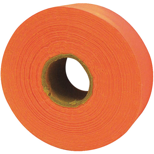  NJN631 Arctic Plus Flagging Tape, 1" W x 125' L, Orange