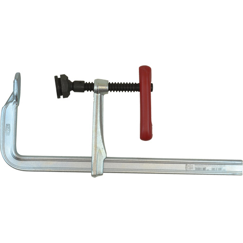 Bessey 1800-S24 Serre-joint &agrave; coulisse enti&egrave;rement en acier et &agrave; usage moyen, 24" (610 mm) capacit&eacute;, 4-3/4" (121 mm) profondeur