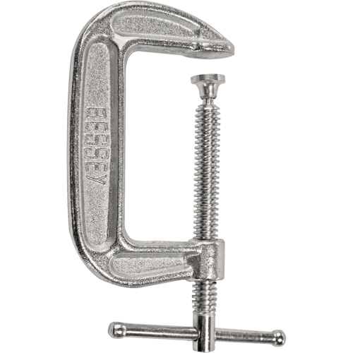 Bessey CM30 Light-Duty C-Clamp, 3" (76 mm) Capacity, 1-3/4" (44 mm) Throat Depth