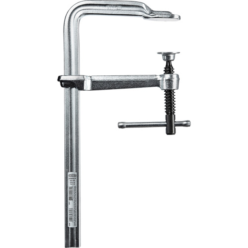 Bessey GS25K Serre-joint &agrave; coulisse ClassiX enti&egrave;rement en acier avec broche de serrage, 10" (254 mm) capacit&eacute;, 4-3/4" (121 mm) profondeur