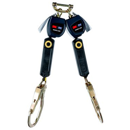 3M DBI Sala Protection Contre Les Chutes 3101311 Ligne de vie autor&eacute;tractable Nano-Lok, 6', Dyneema/Polyester, Pivotant