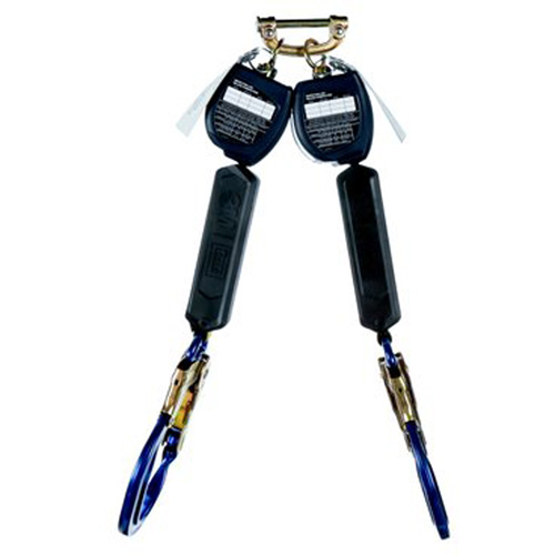 3M DBI Sala Fall Protection 3101313 Nano-Lok Self-Retracting Lifeline, 6', Dyneema&reg;/Polyester, Swivel