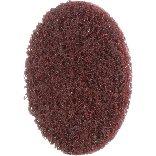 3M SB07481 Disque de conditionnement de surface SC-DR Roloc Scotch-Brite, 2" dia., Grain Moyen, Oxyde d'aluminium