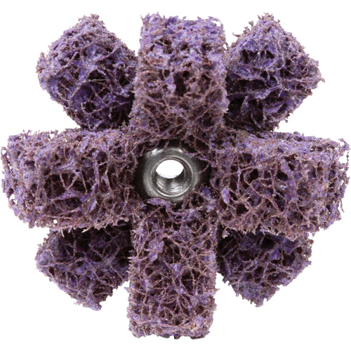 3M SB64305 Croix de lustrage BF-XB Scotch-Brite, 1-1/2" dia., Grain Moyen, Oxyde d'aluminium