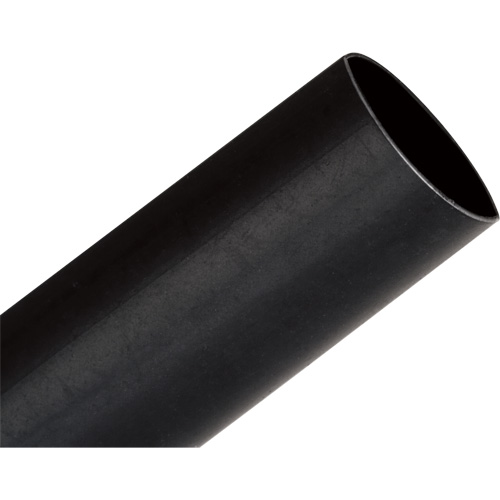 3M FPSM301-1X50BK Heat Shrink Tubing, Thin Wall, 50', 0.5" (12.7mm) - 1" (25.40mm)