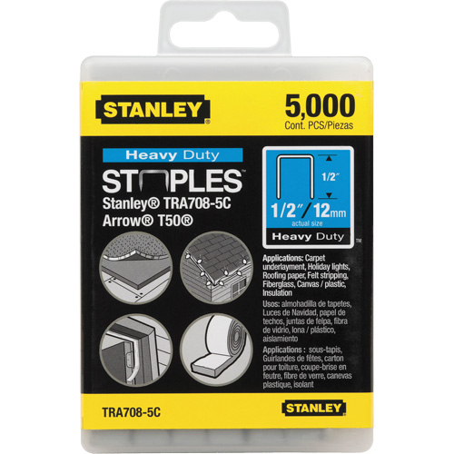 Stanley Tools TRA708-5C Heavy-Duty Staples