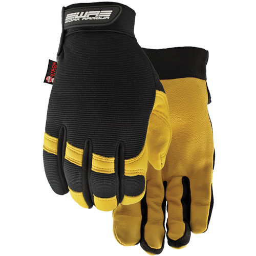 Watson Gloves 005-L Flextime Water Resistant Gloves, Grain Goatskin Palm, Size Large