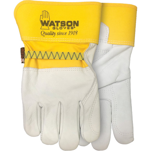Watson Gloves A281DP Double Trouble Gloves, One Size, Grain Cowhide Palm