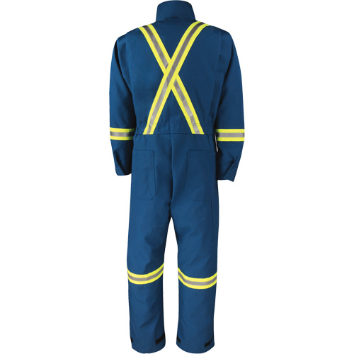 Big Bill 1600RT-R-BLR-L Dupont Nomex&reg; IIIA Deluxe Coveralls, Size Large, Royal Blue, 6 cal/cm²