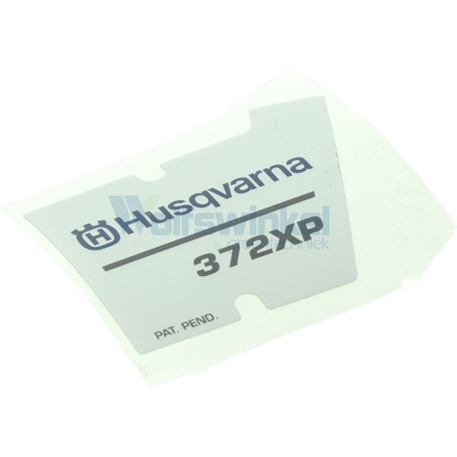 Husqvarna 537230201 372X Decal