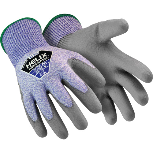 Hexarmor 2085-XXXL (12) Helix&reg; 2085 Cut-Resistant Gloves, 12/3X-Large, 13 Gauge, Polyurethane Coated, ASTM ANSI Level A4/EN 388 Level C