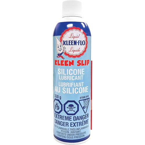 Kleen-Flo 742 Lubrifiant au silicone Kleen-Slip, Canette a&eacute;rosol