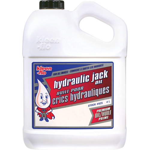 Kleen-Flo 925 Hydraulic Jack Fluid, 4 L, Jug