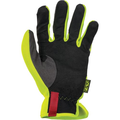 Mechanix Wear CA-SFF-91-009 FastFit&reg; High-Visibility Work Gloves, Synthetic Palm, Size Medium/9