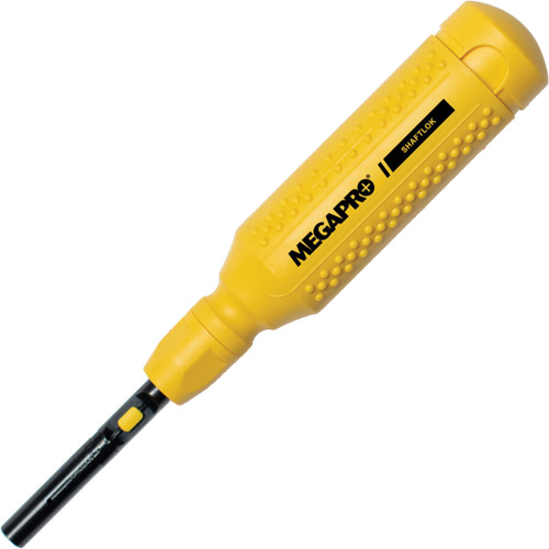 Megapro 151SL44 Original SHAFTLOK 15-in-1 Multi-Bit Screwdriver, 8-37/50" L, Textured Handle
