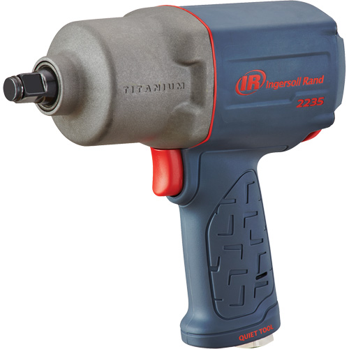 Ingersoll Rand 2235QTIMAX Cl&eacute; &agrave; chocs 2235TiMAX, Prise 1/2", Entr&eacute;e d'air 1/4" NTPF, Tr/min &agrave; vide 8500