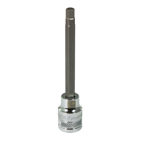 Dynamic Tools D006460 Long SAE Bit Socket, 5/16" x 3-5/8" L, 3/8" Drive