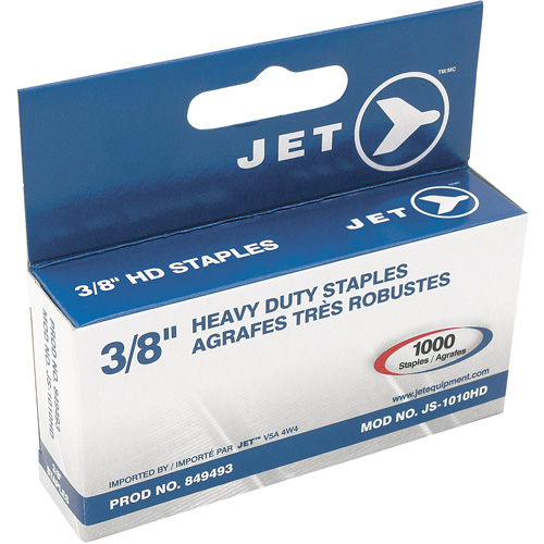 JET 849493 Heavy-Duty Staples, 3/8" Long